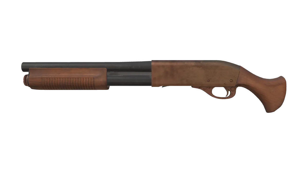 Sawed-Off | Copper (Minimal Wear) — Dust II light, front