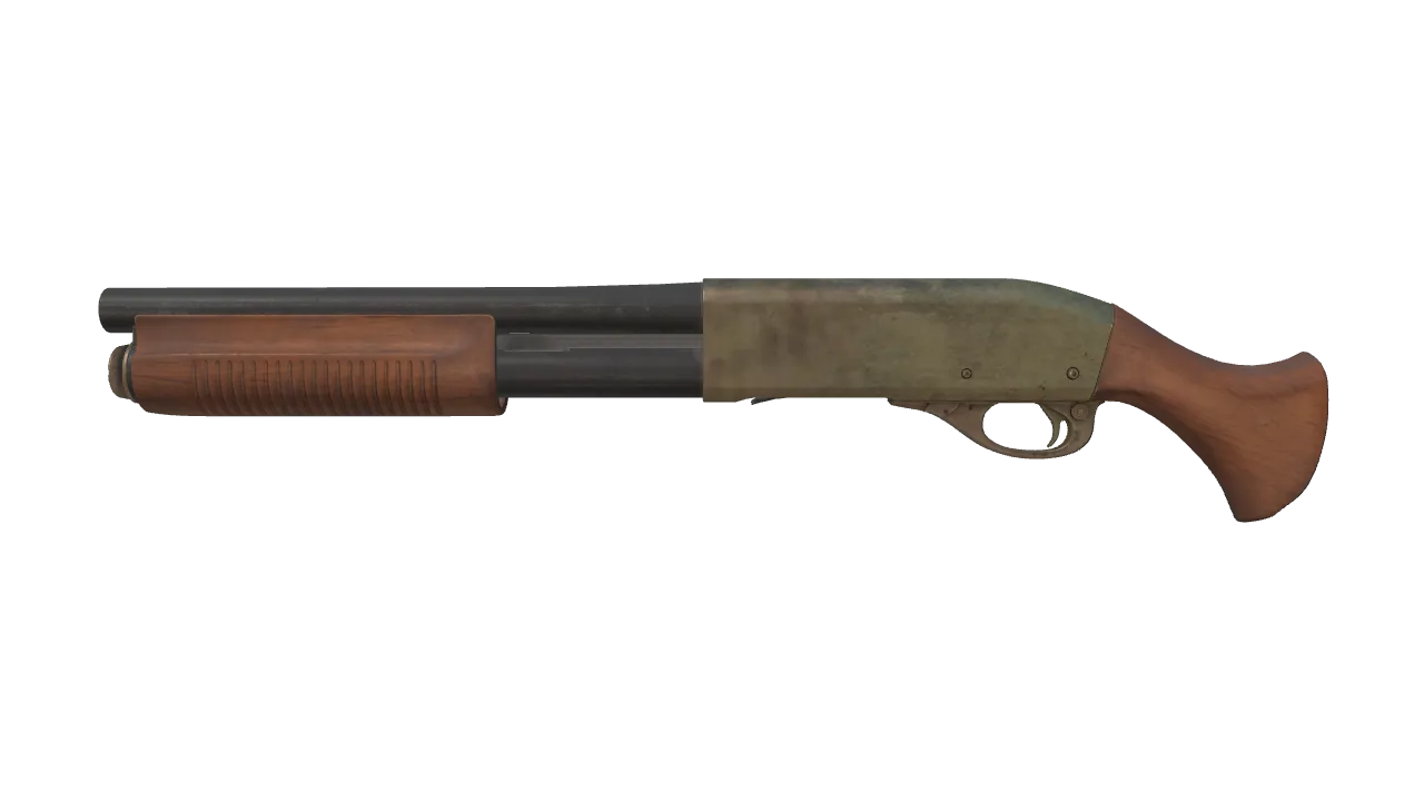 Sawed-Off | Copper (Well-Worn) — Dust II light, front