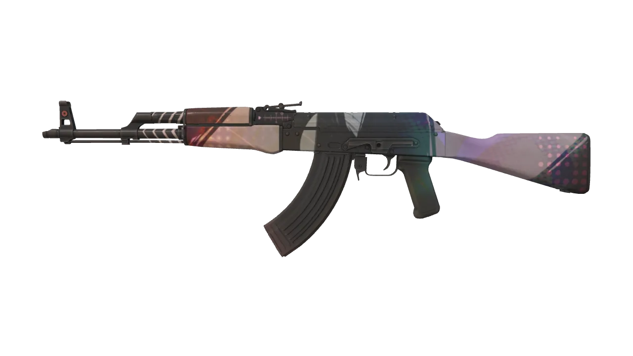 AK-47 | Crossfade (Factory New) — Dust II light, front