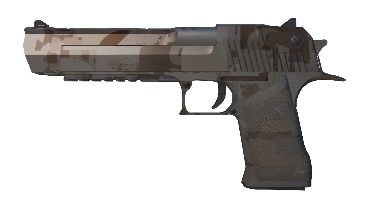 Desert Eagle | The Bronze (Factory New) — Dust II light, front