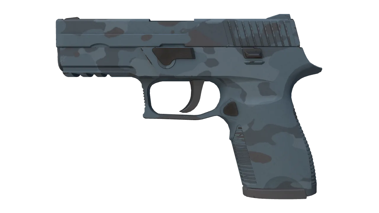P250 | Forest Night (Factory New) — Dust II light, front