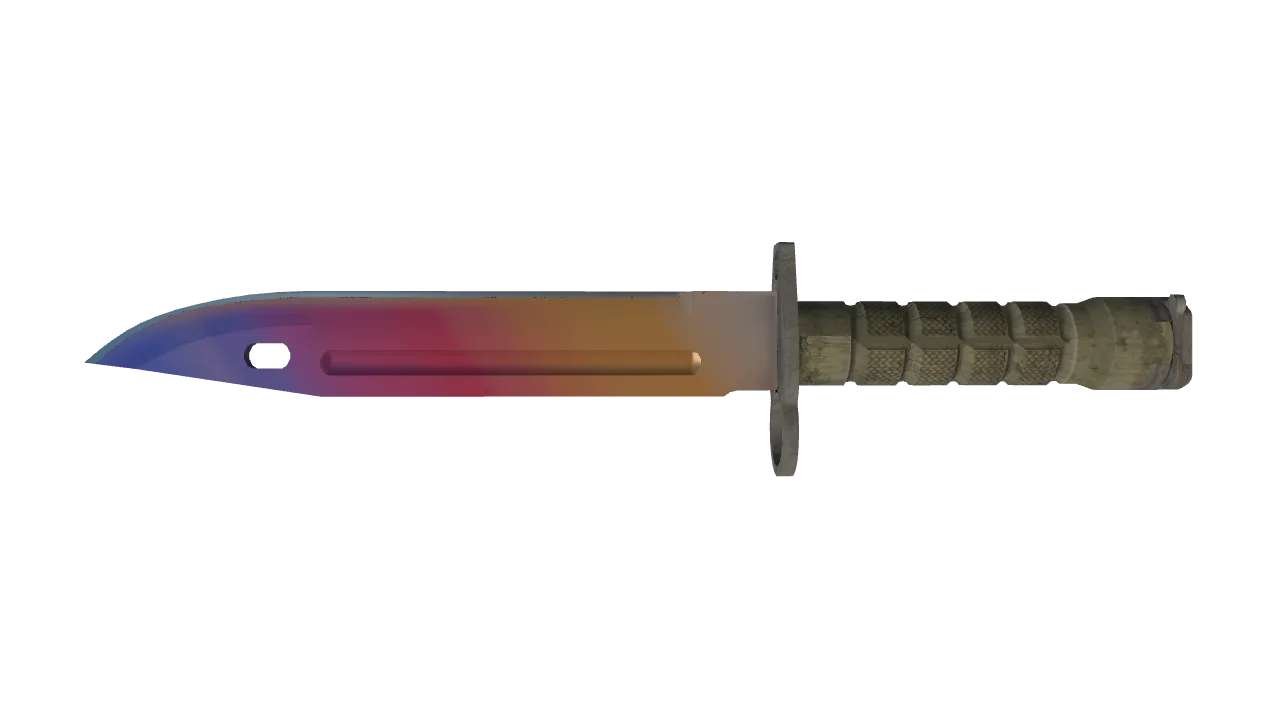 Bayonet | Fade seed #521, back