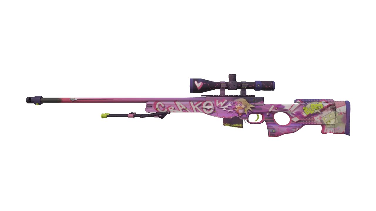 Souvenir AWP | Crakow! (Minimal Wear) — Dust II light, front