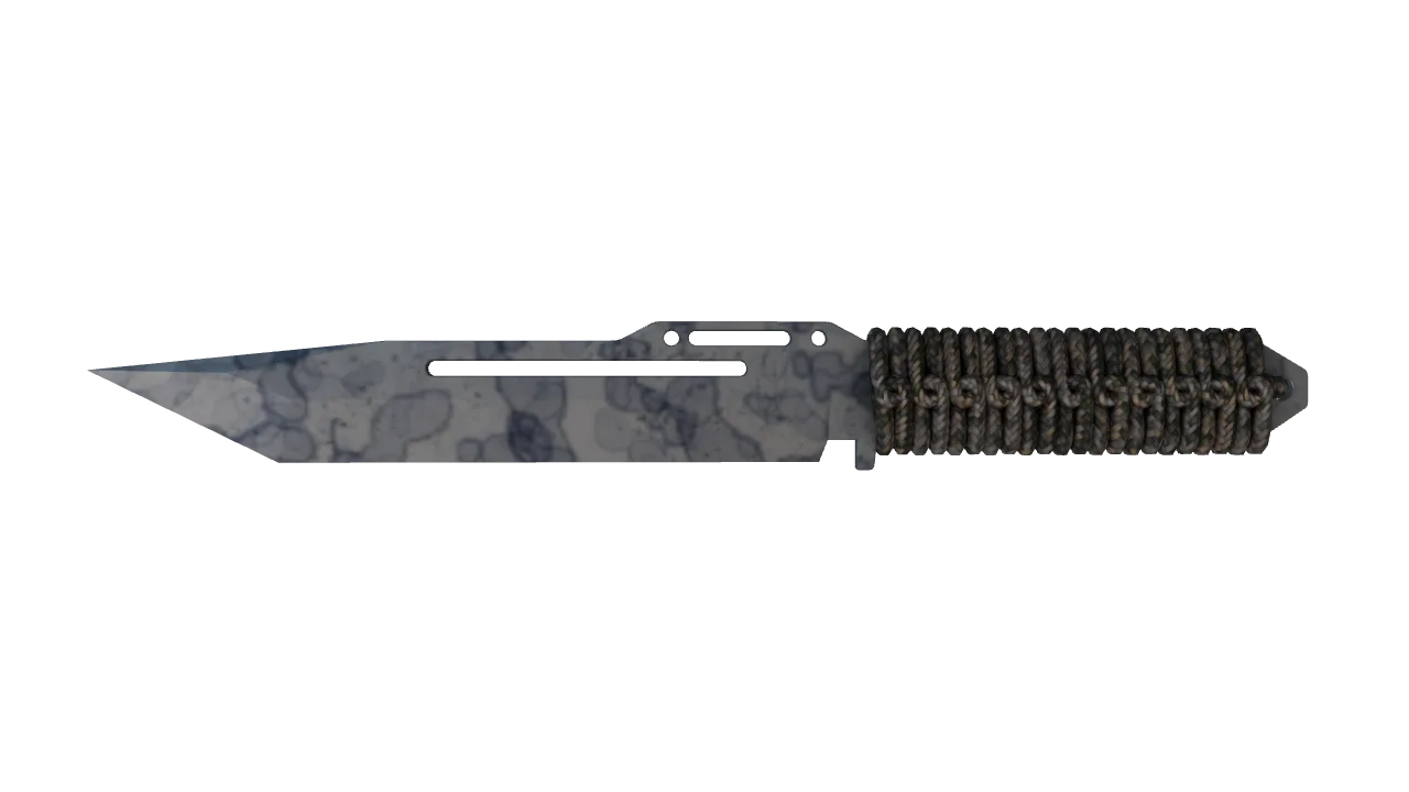 ★ Paracord Knife | Stained (Factory New) — Dust II light, front