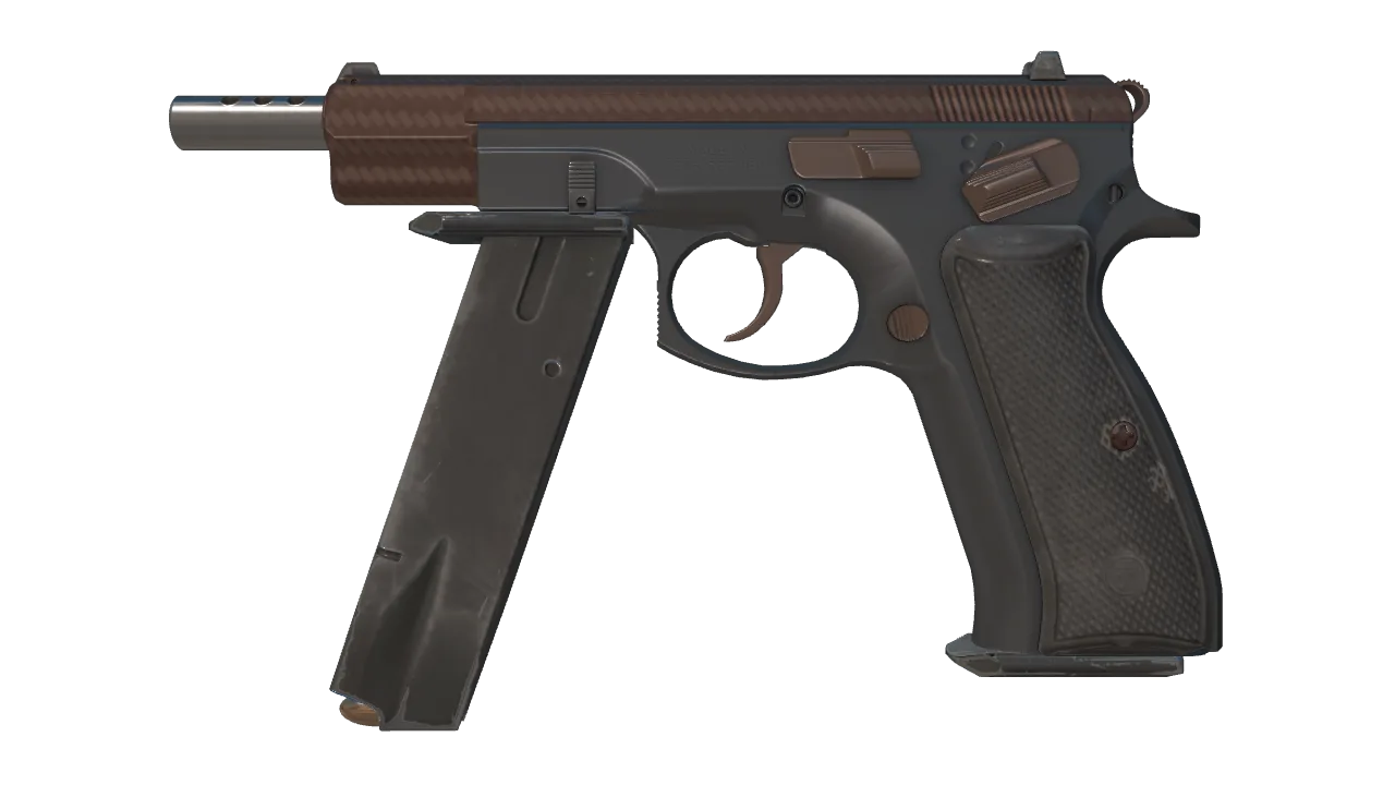 CZ75-Auto | Copper Fiber (Factory New) — Dust II light, front