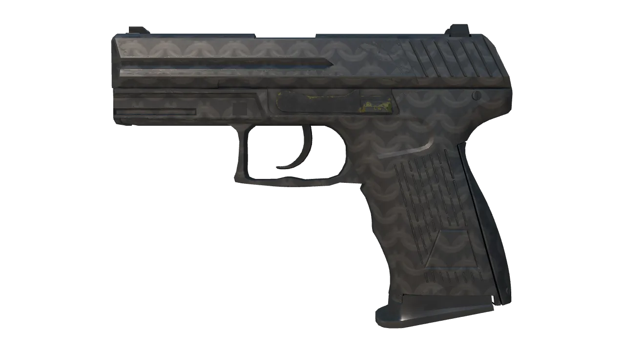 Souvenir P2000 | Chainmail (Field-Tested) — Dust II light, front