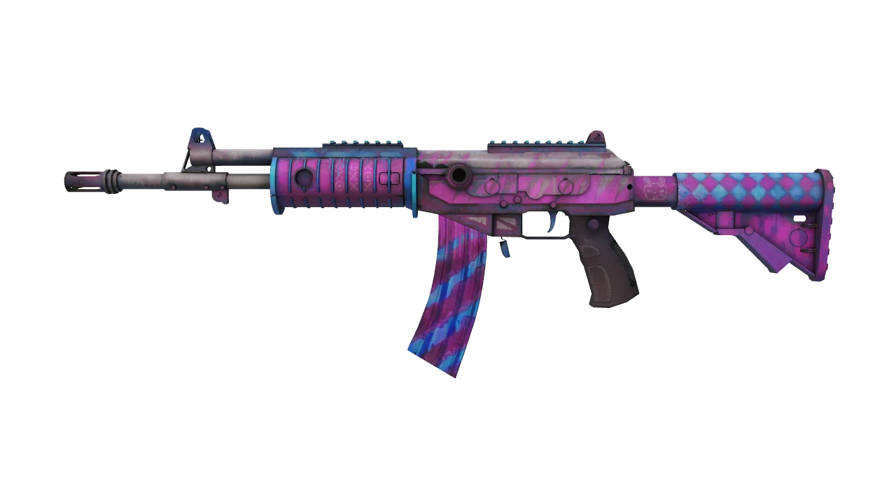 Galil AR | Sugar Rush (Factory New) — Dust II light, front