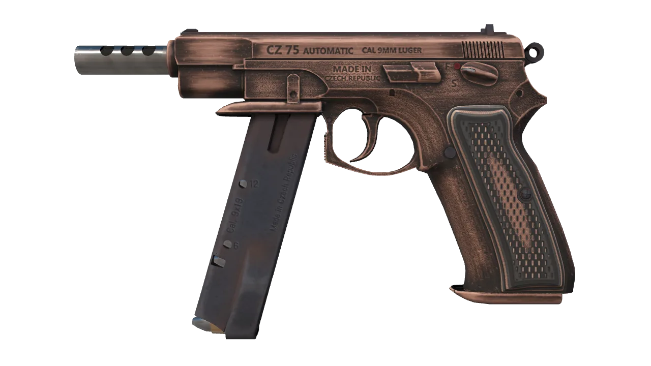 CZ75-Auto | Distressed (Factory New) — Dust II light, front