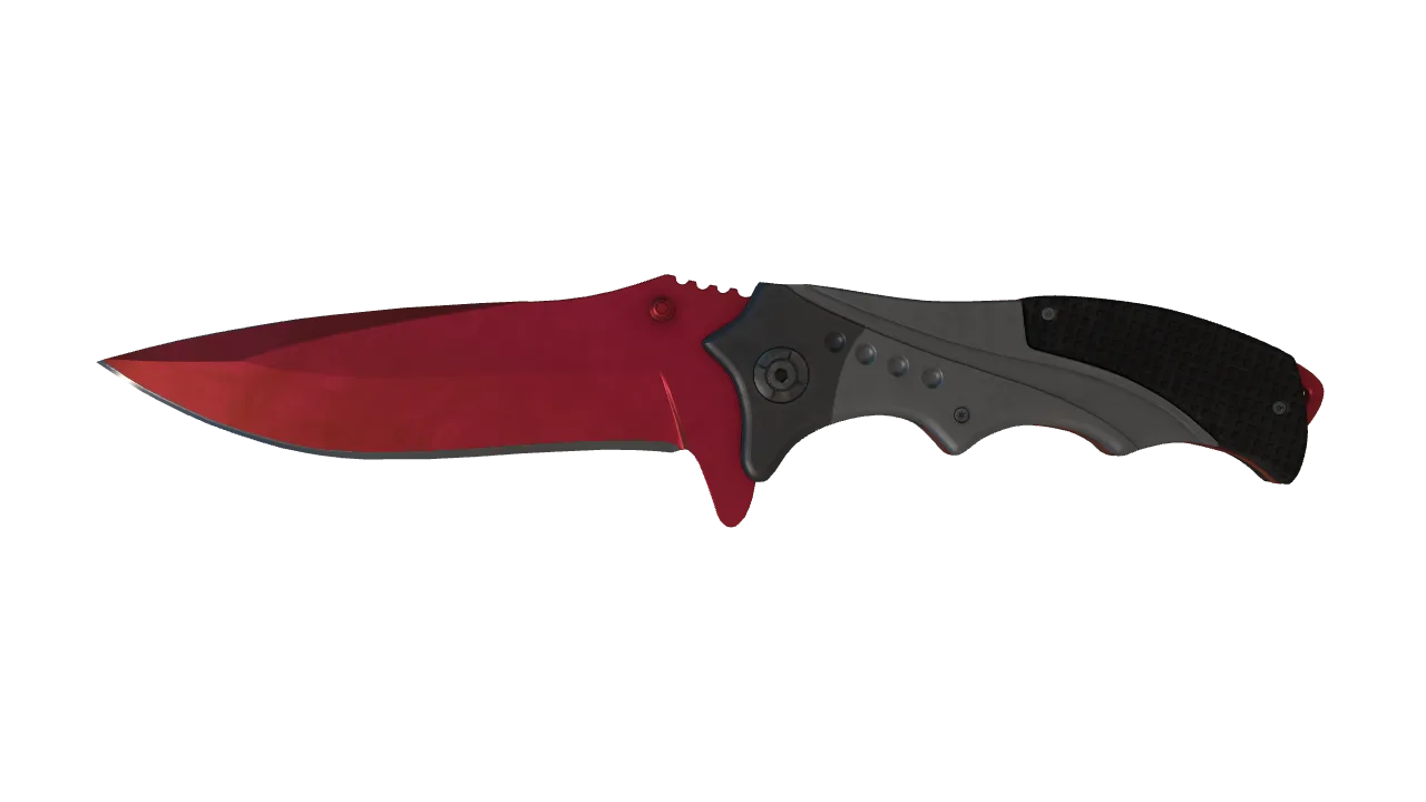 Nomad Knife | Doppler (Ruby) seed #149, front