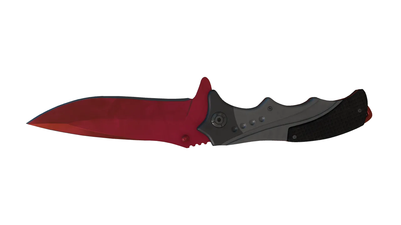 Nomad Knife | Doppler (Ruby) seed #237, back