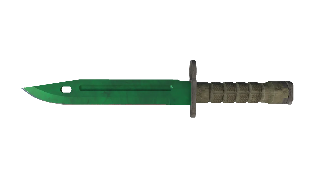 Bayonet | Gamma Doppler (Emerald) seed #118, front