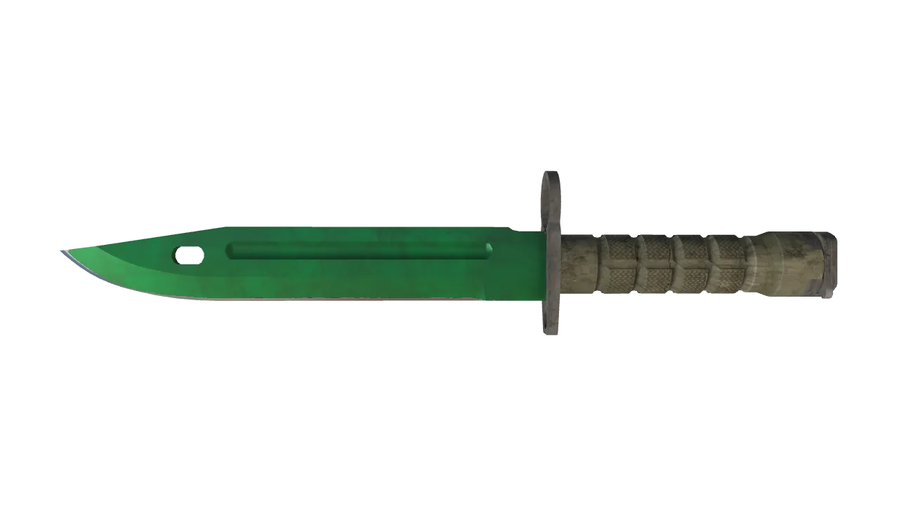 Bayonet | Gamma Doppler (Emerald) seed #142, front