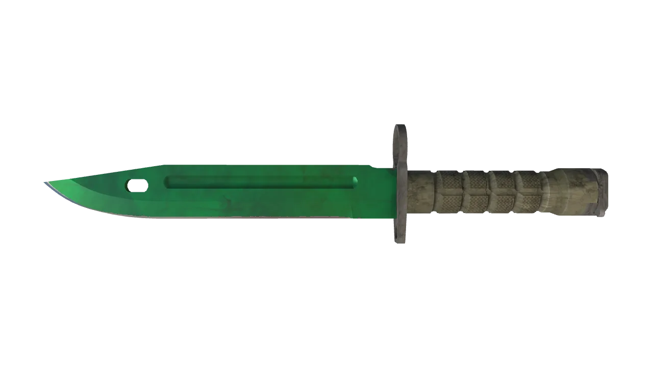 Bayonet | Gamma Doppler (Emerald) seed #145, front