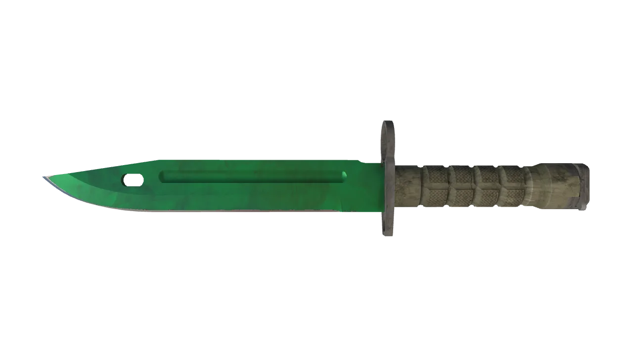 Bayonet | Gamma Doppler (Emerald) seed #189, front