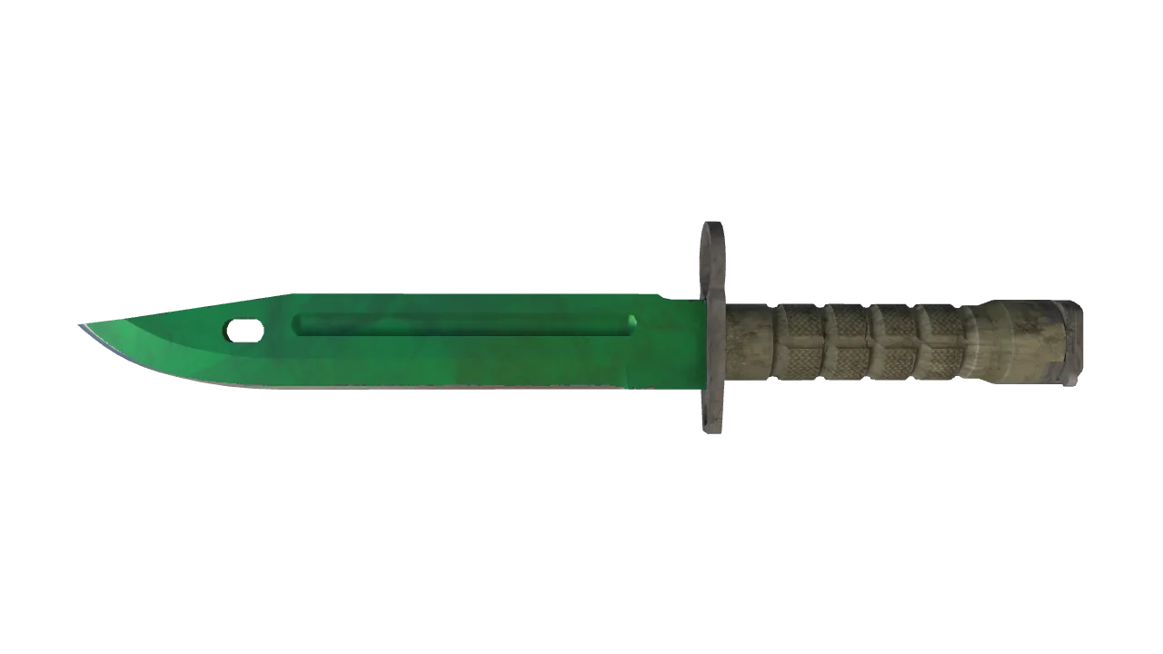 Bayonet | Gamma Doppler (Emerald) seed #2, front