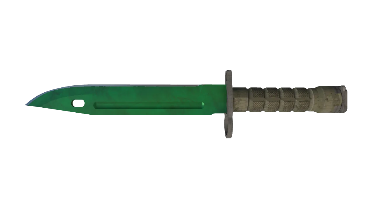 Bayonet | Gamma Doppler (Emerald) seed #222, back