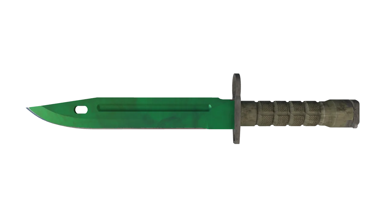 Bayonet | Gamma Doppler (Emerald) seed #222, front
