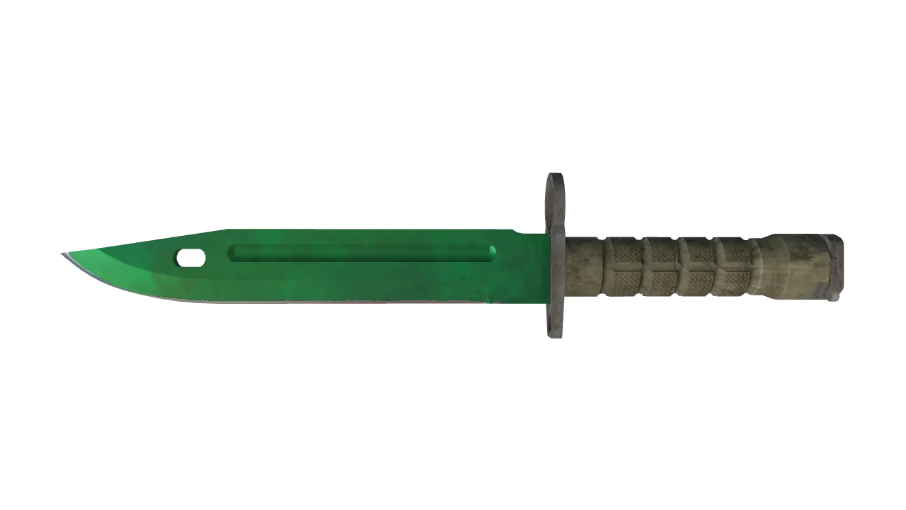 Bayonet | Gamma Doppler (Emerald) seed #271, front