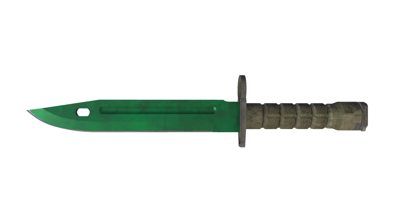 Bayonet | Gamma Doppler (Emerald) seed #273, front