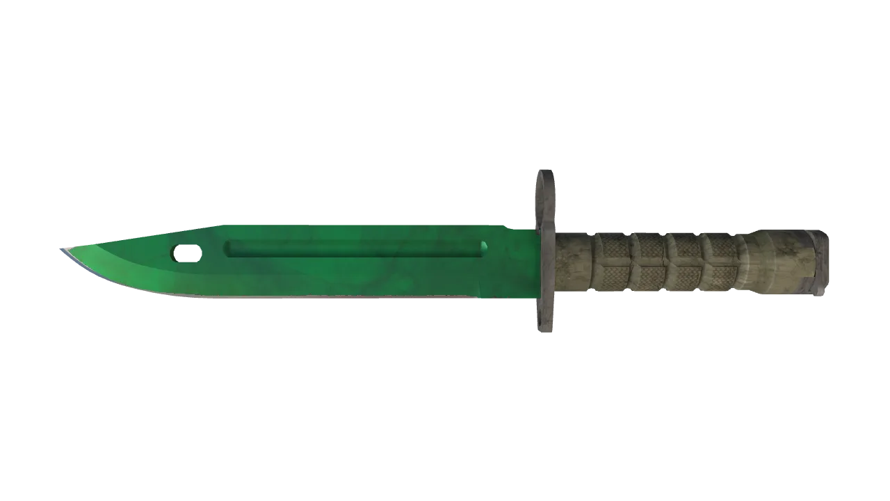 Bayonet | Gamma Doppler (Emerald) seed #276, front