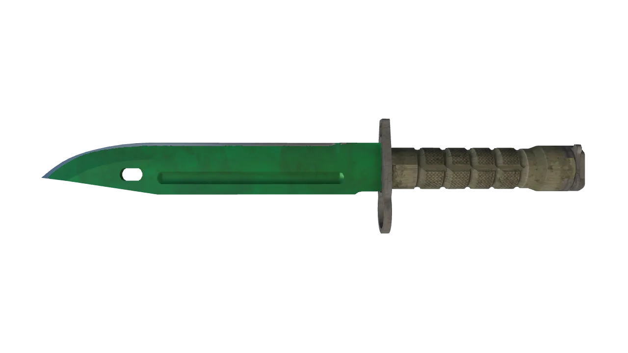 Bayonet | Gamma Doppler (Emerald) seed #277, back