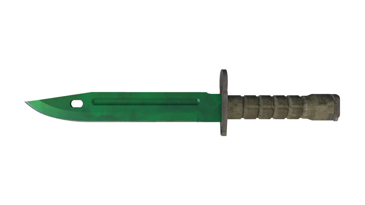 Bayonet | Gamma Doppler (Emerald) seed #3, front