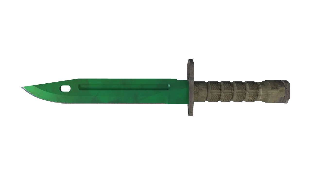 Bayonet | Gamma Doppler (Emerald) seed #445, front