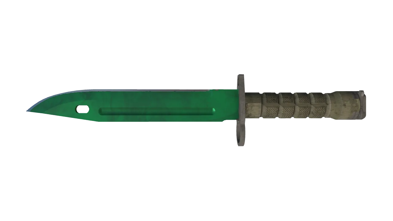 Bayonet | Gamma Doppler (Emerald) seed #549, back