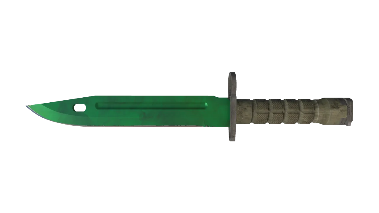 Bayonet | Gamma Doppler (Emerald) seed #568, front