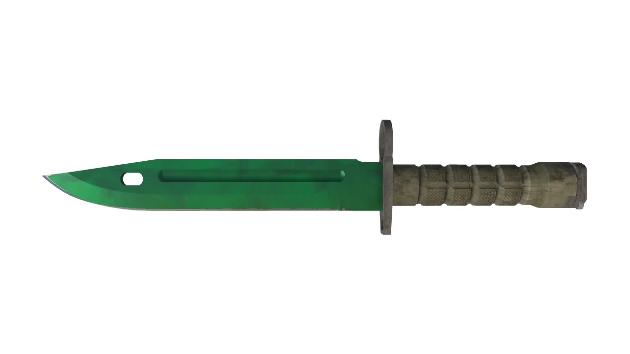Bayonet | Gamma Doppler (Emerald) seed #57, front