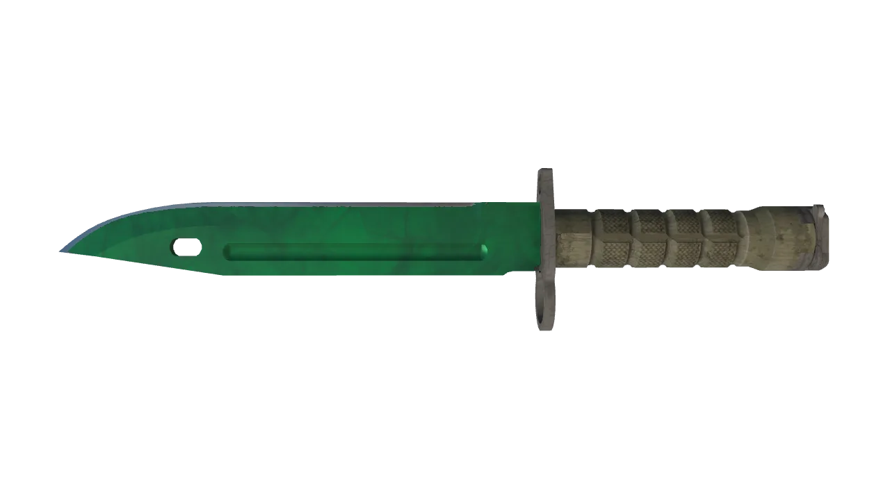Bayonet | Gamma Doppler (Emerald) seed #63, back