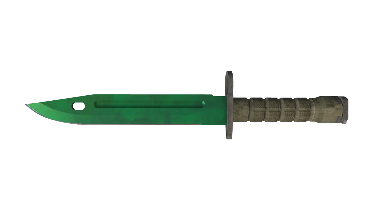 Bayonet | Gamma Doppler (Emerald) seed #630, front