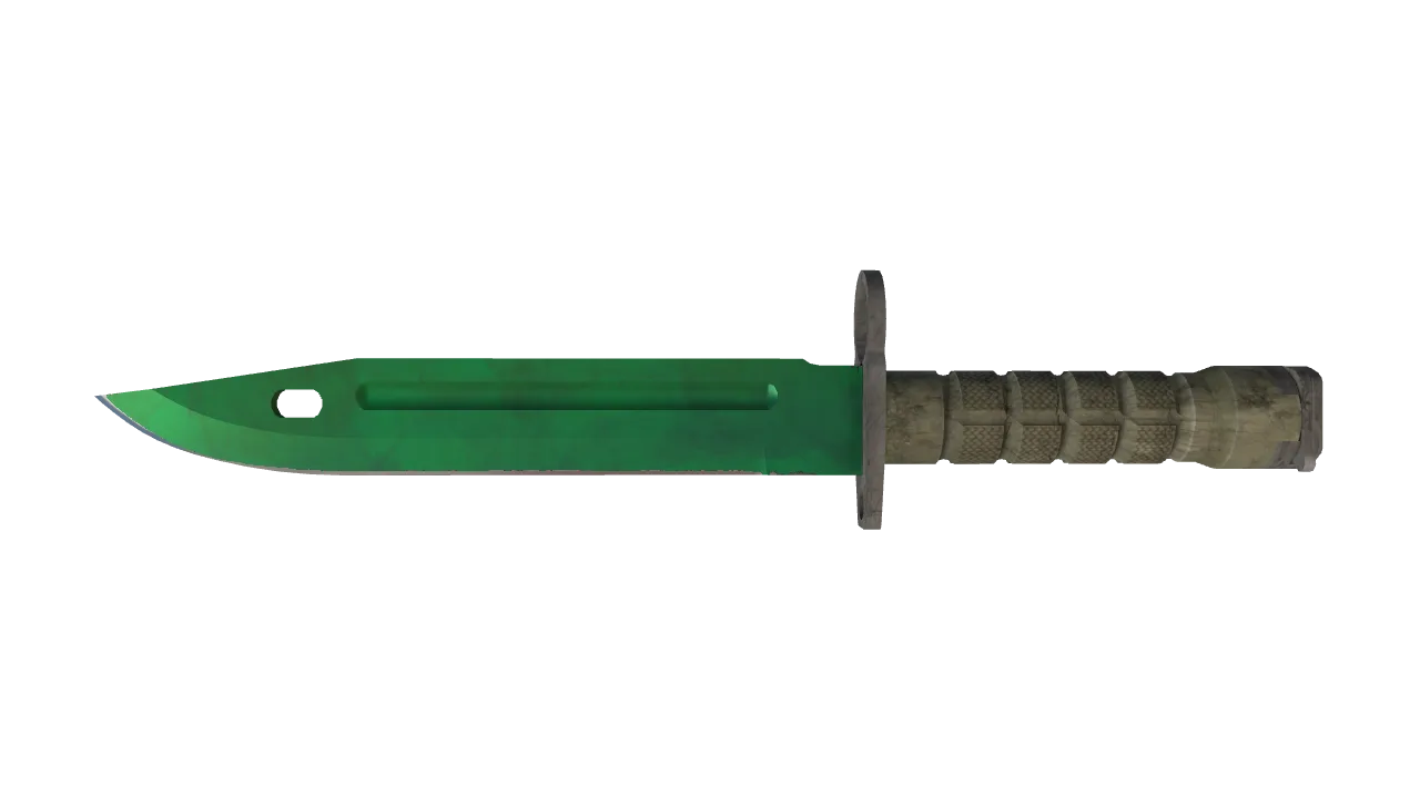 Bayonet | Gamma Doppler (Emerald) seed #667, front