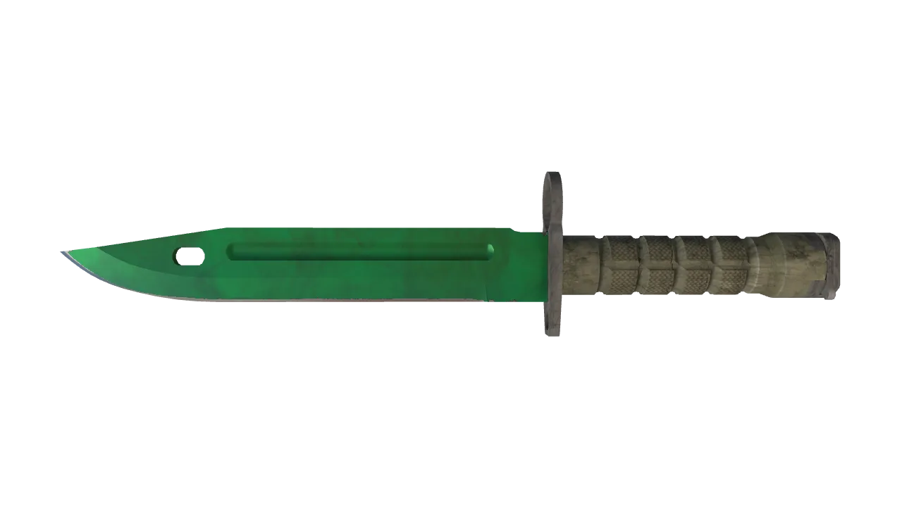 Bayonet | Gamma Doppler (Emerald) seed #693, front