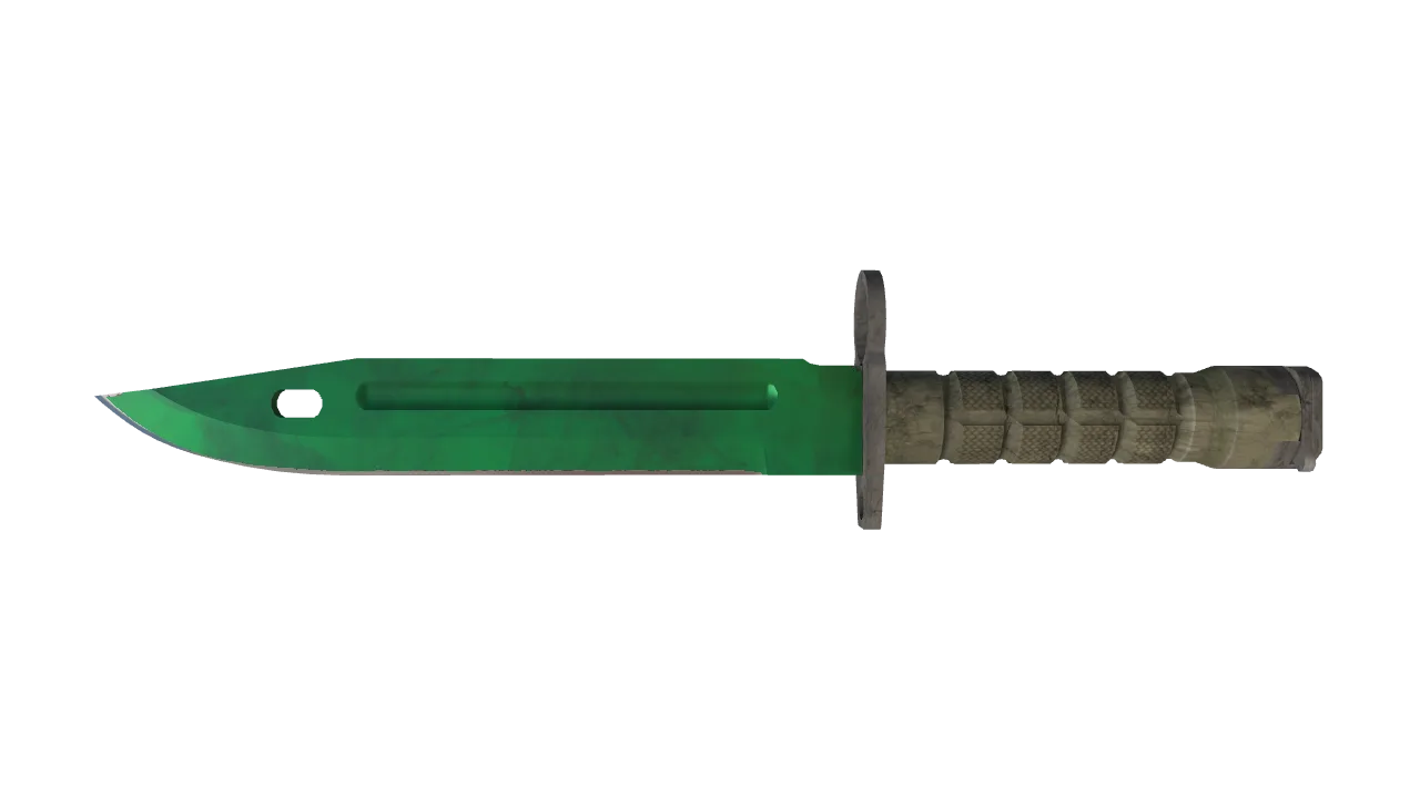 Bayonet | Gamma Doppler (Emerald) seed #719, front