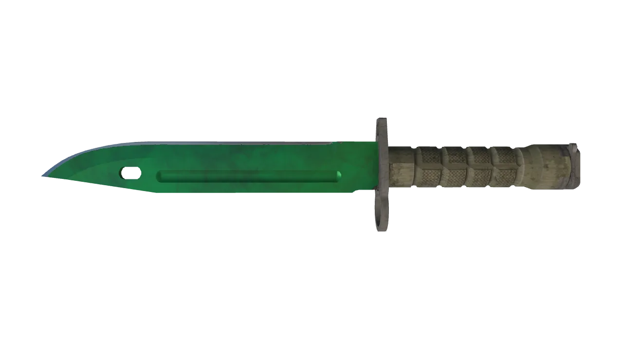 Bayonet | Gamma Doppler (Emerald) seed #725, back