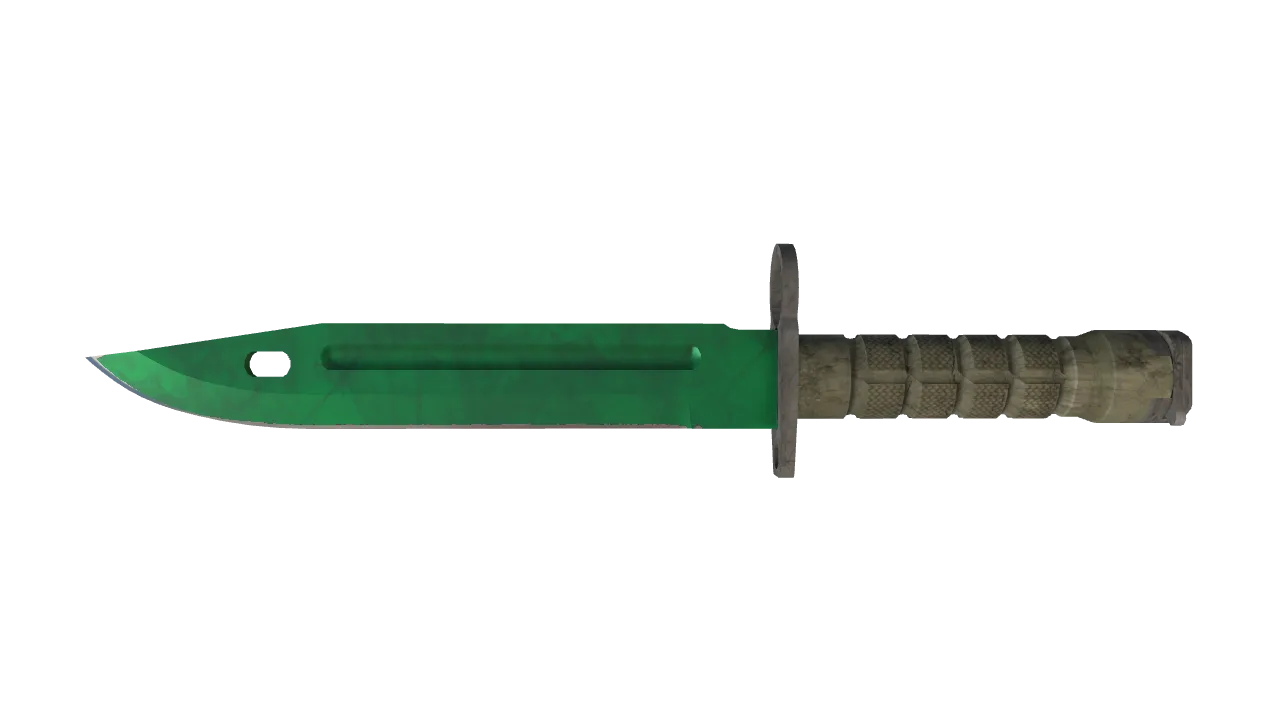 Bayonet | Gamma Doppler (Emerald) seed #760, front