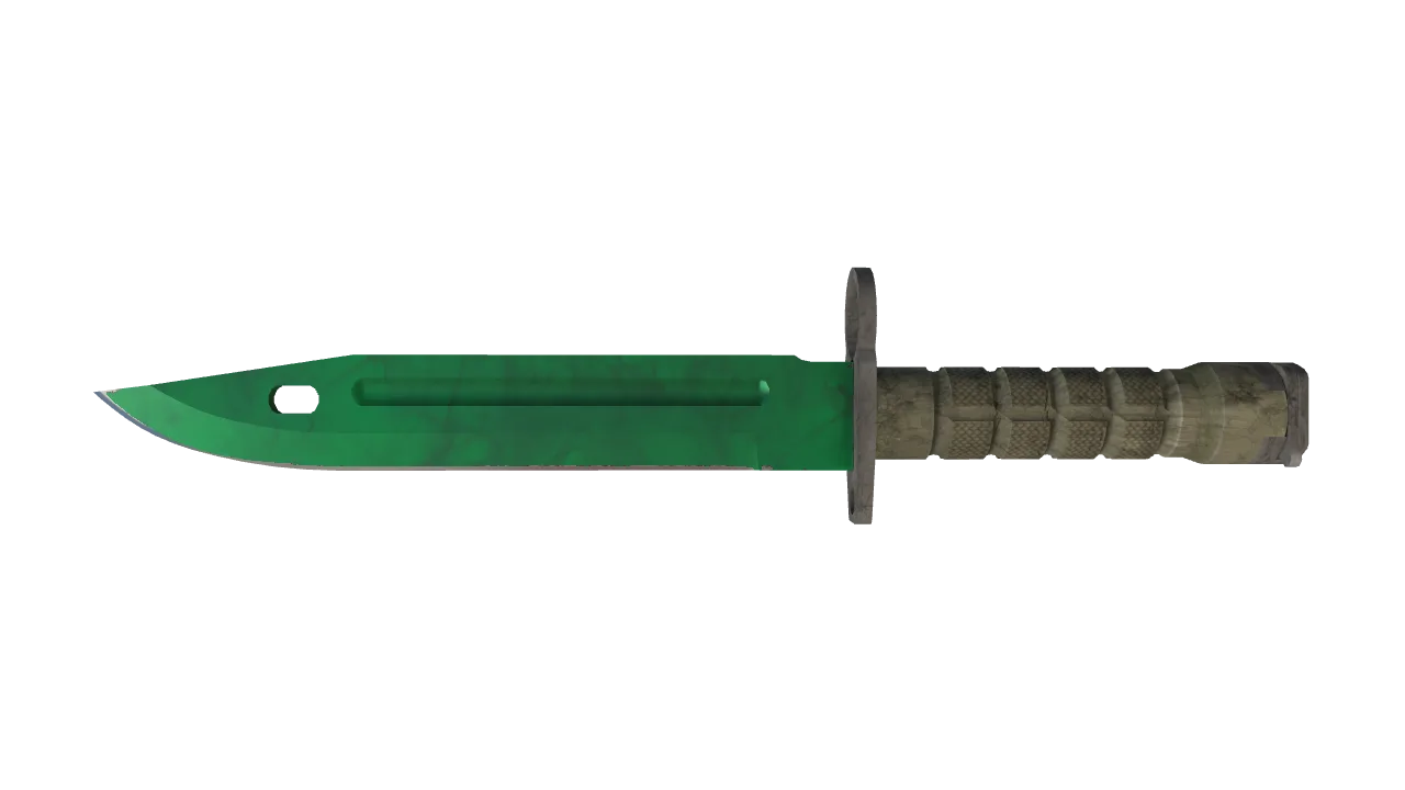 Bayonet | Gamma Doppler (Emerald) seed #851, front