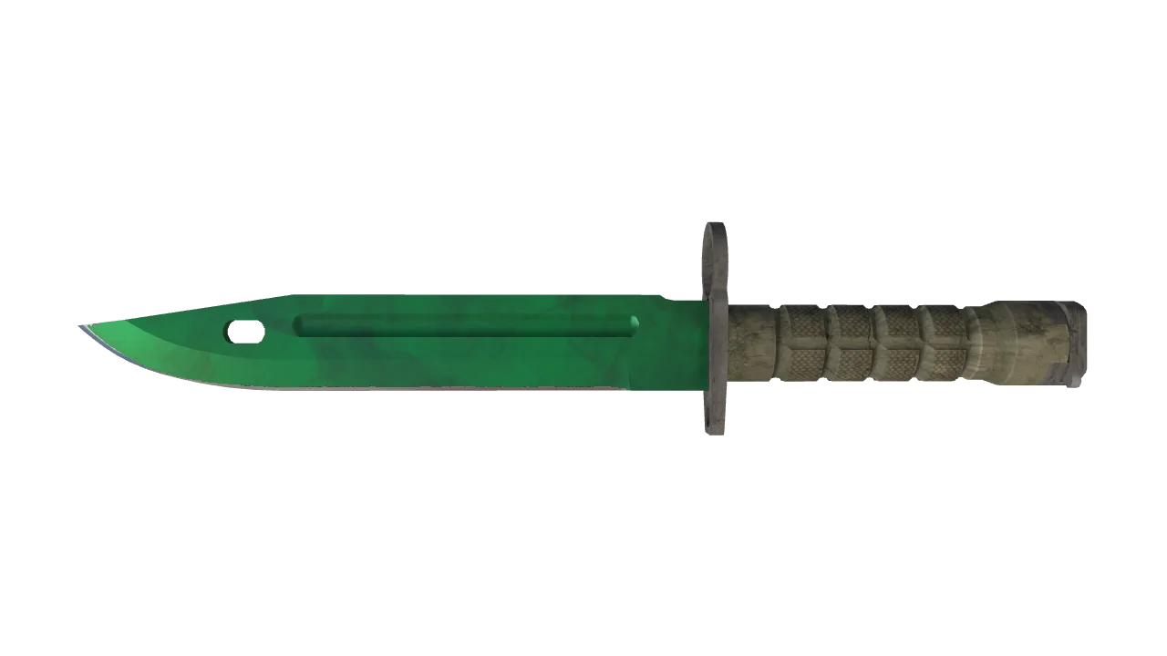 Bayonet | Gamma Doppler (Emerald) seed #863, front