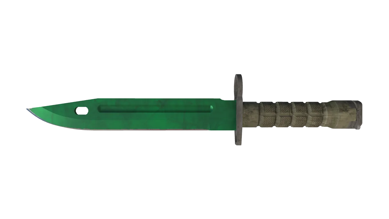 Bayonet | Gamma Doppler (Emerald) seed #902, front