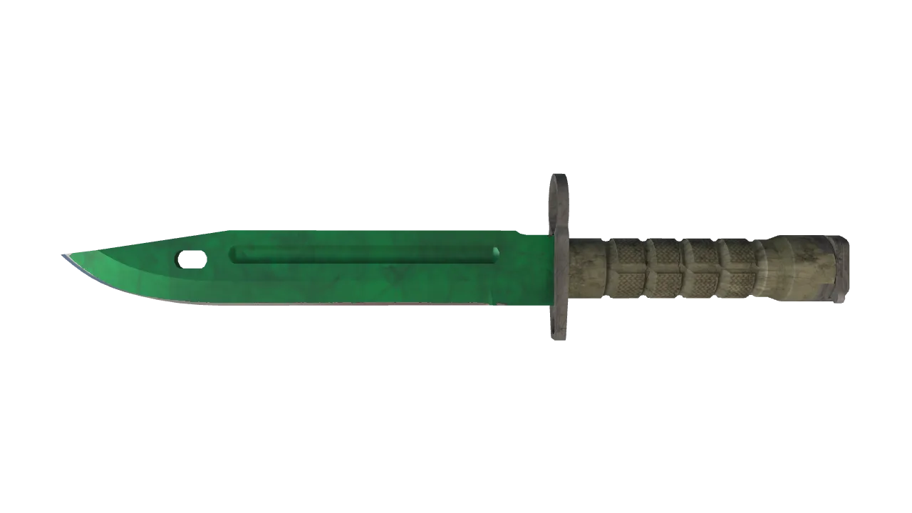 Bayonet | Gamma Doppler (Emerald) seed #916, front