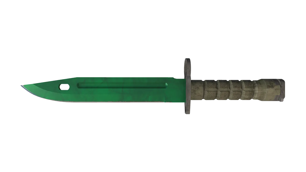 Bayonet | Gamma Doppler (Emerald) seed #942, front