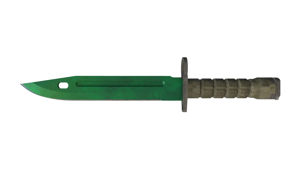 Bayonet | Gamma Doppler (Emerald) seed #97, front