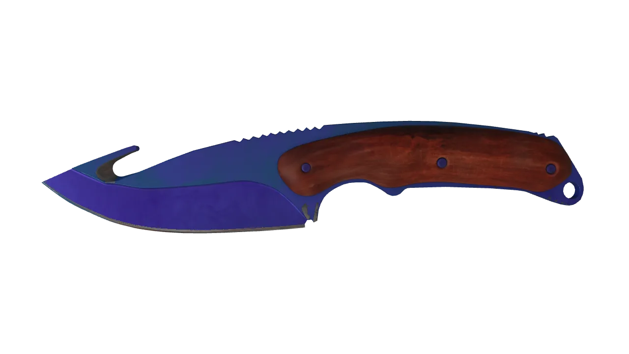 Gut Knife | Doppler (Sapphire) seed #118, front