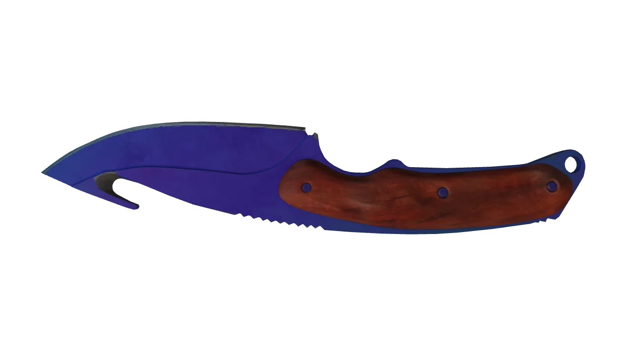Gut Knife | Doppler (Sapphire) seed #183, back