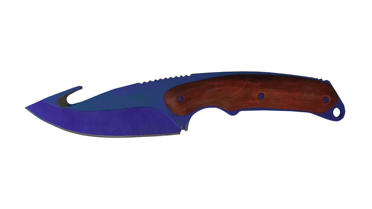 Gut Knife | Doppler (Sapphire) seed #298, front
