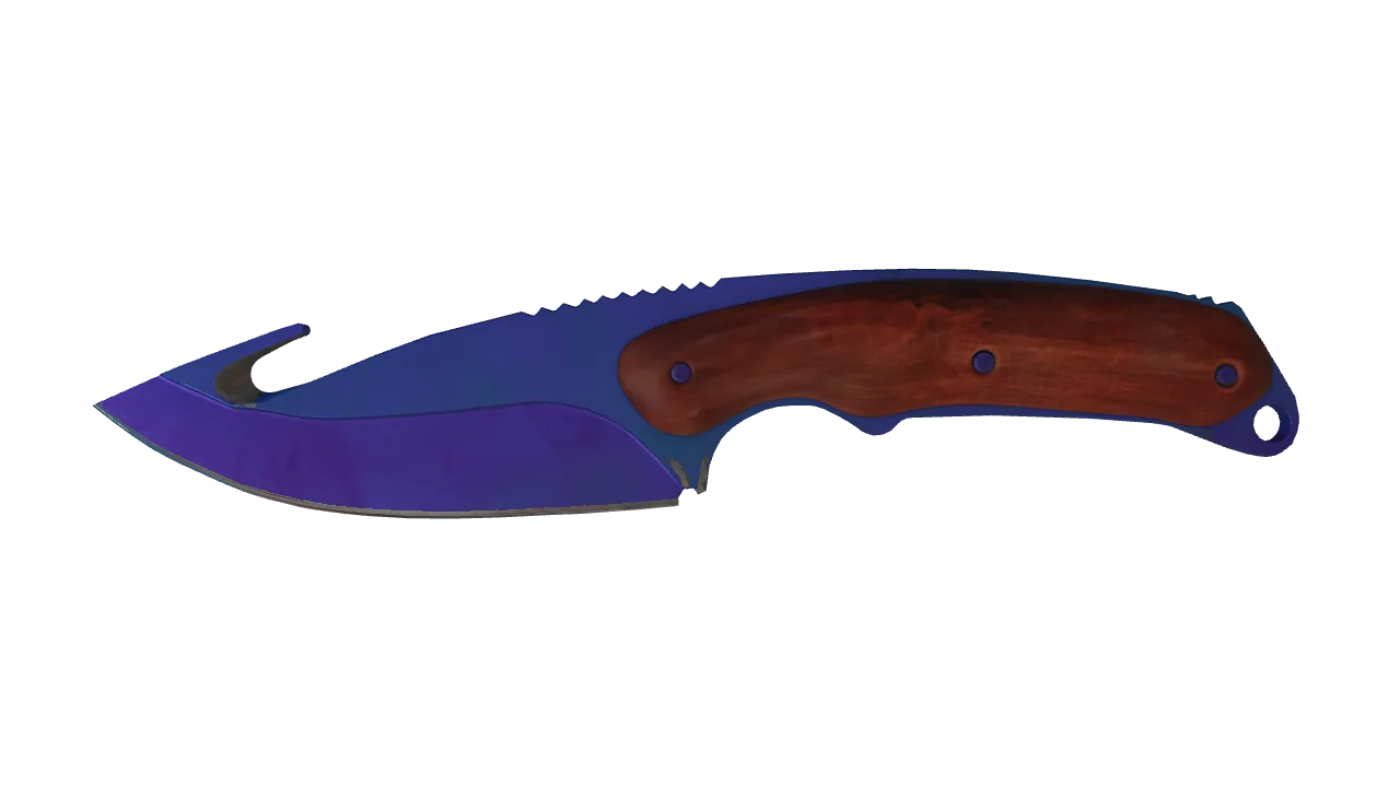 Gut Knife | Doppler (Sapphire) seed #413, front