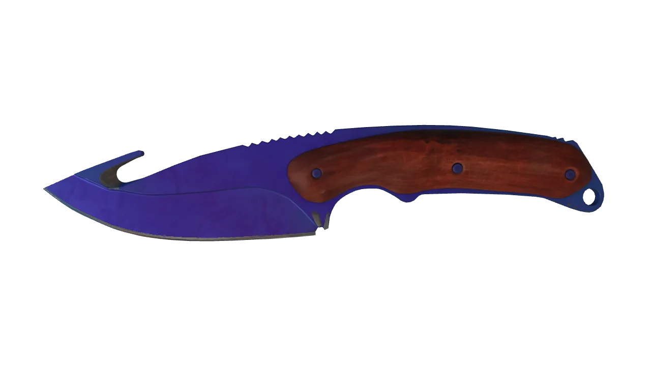 Gut Knife | Doppler (Sapphire) seed #564, front