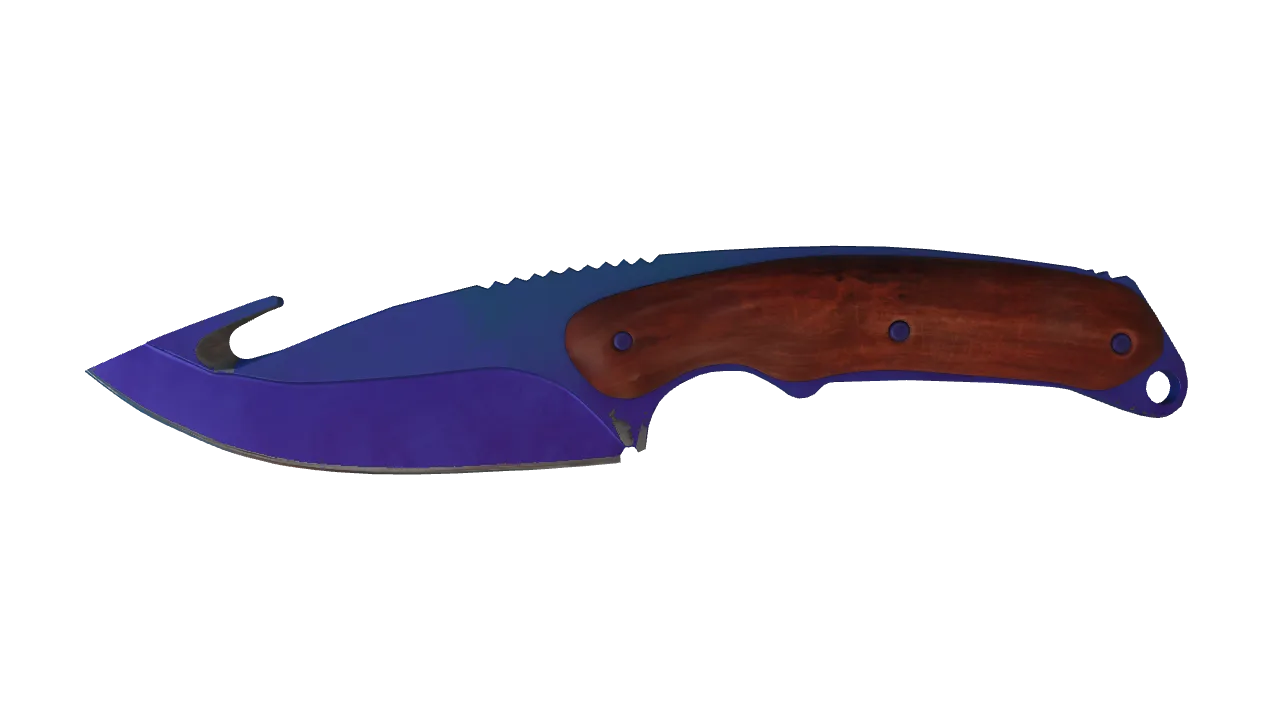 Gut Knife | Doppler (Sapphire) seed #569, front