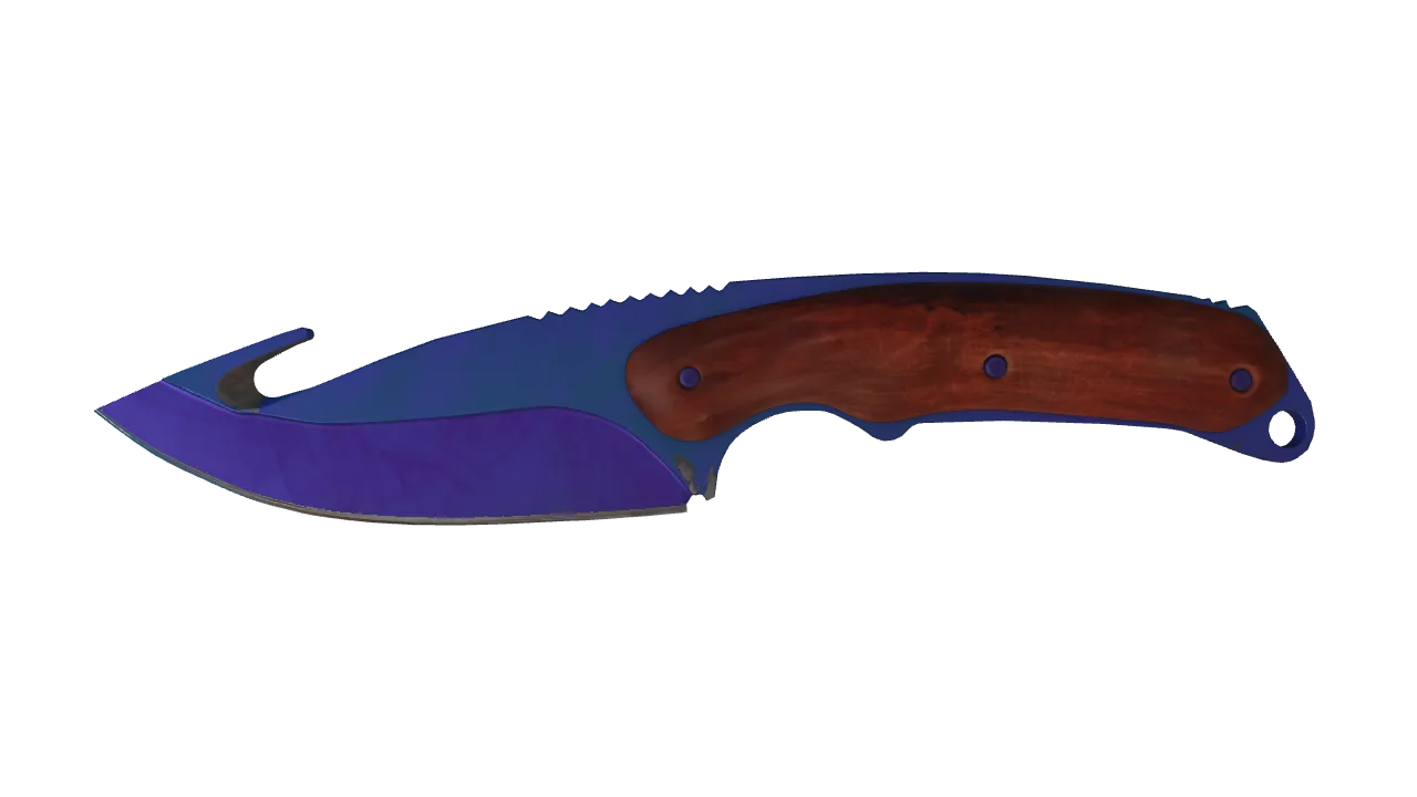 Gut Knife | Doppler (Sapphire) seed #570, front